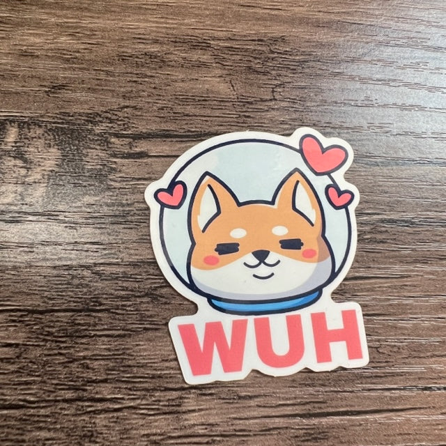 Wuh Gang Sticker Collection | Salohkin Twitch Emote Stickers | Funny Meme Laptop Decals | Shiba Cat Sadge | Vinyl Waterproof Die Cut