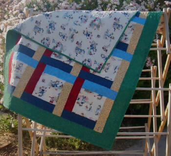 Sailor Boy Green Quilt