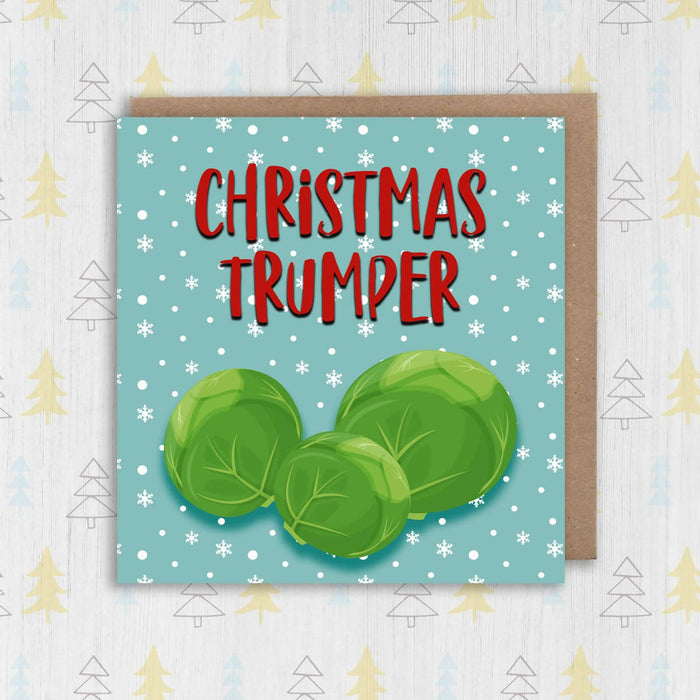 Christmas Trumper sprout card