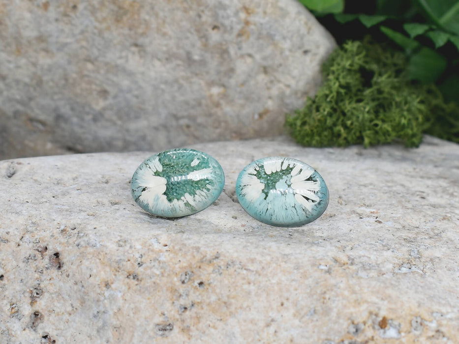 Resin Stud Earrings #85