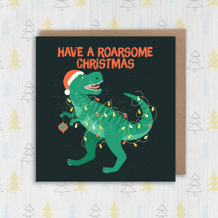 Have a Roarsome Christmas card