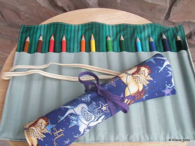 Colored Pencil Roll-ups