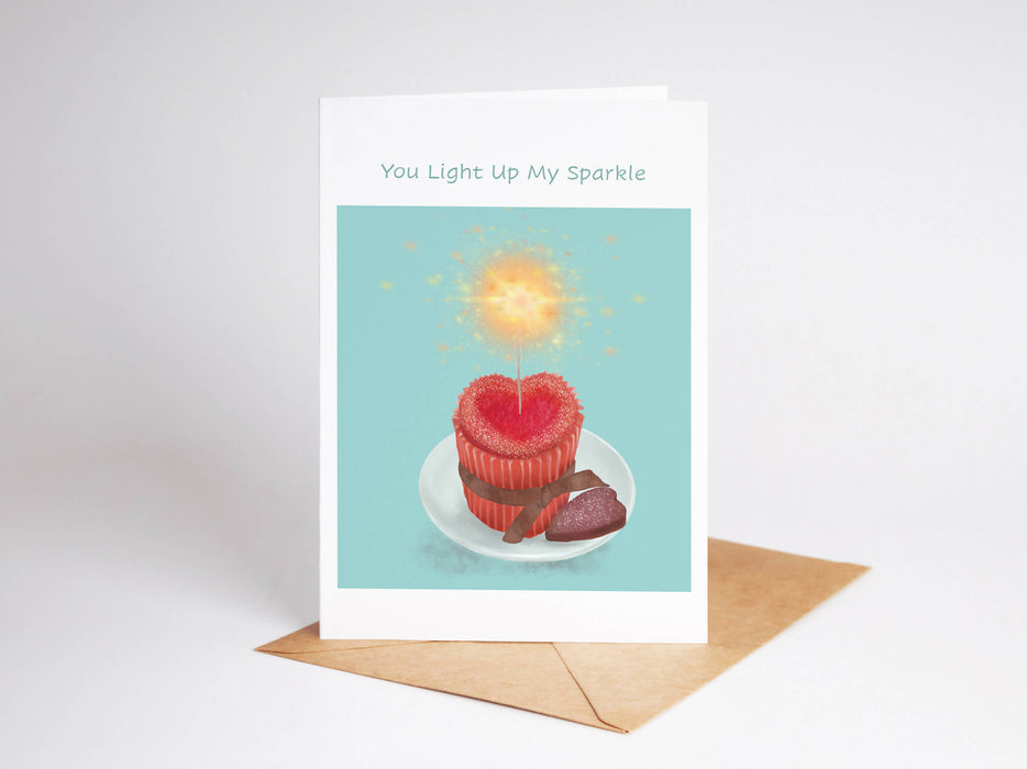 Sparkle Card, Love and Friendship Card