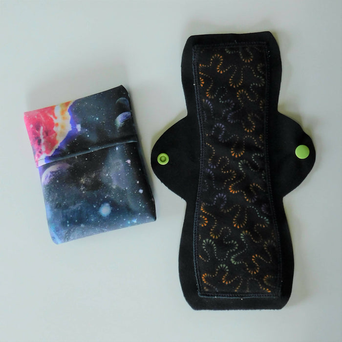"Pad Wrapper" made of Waterproof PUL - Carry and Switch Out Reusable Pads/Liners