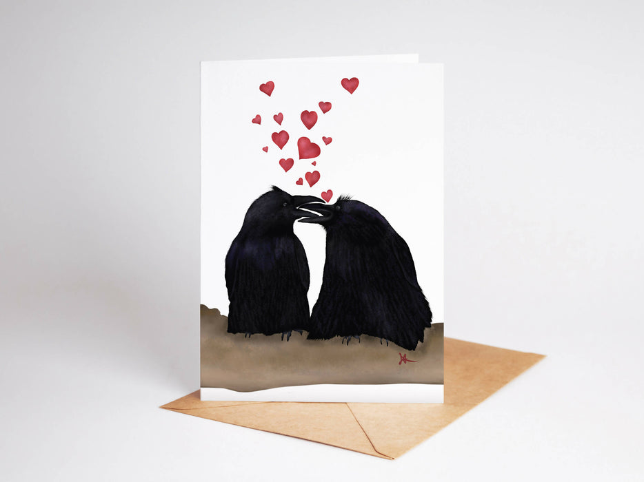 Love Birds Card, Love and Friendship Card