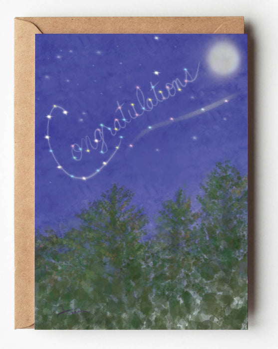 Starlight Card, Congratulations Card