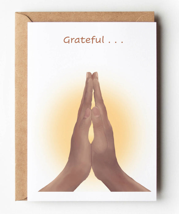 Grateful Card, Thank you Card