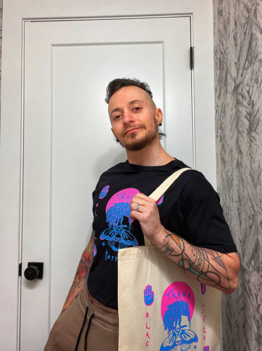 Black Trans Lives Matter Ethically Made Tote Bag