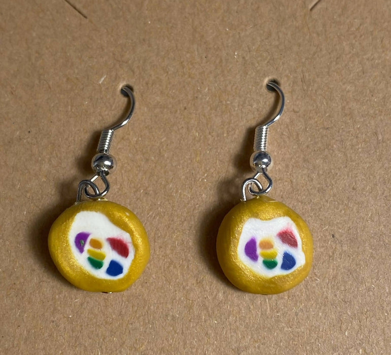 Mosaic/Jello Salad Earrings