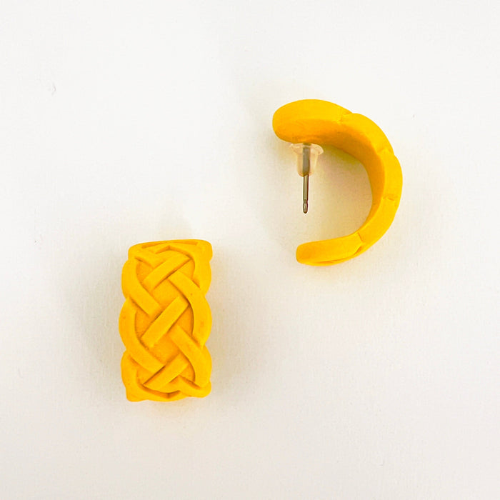 Celtic Knot Mini Hoops (Huggies)