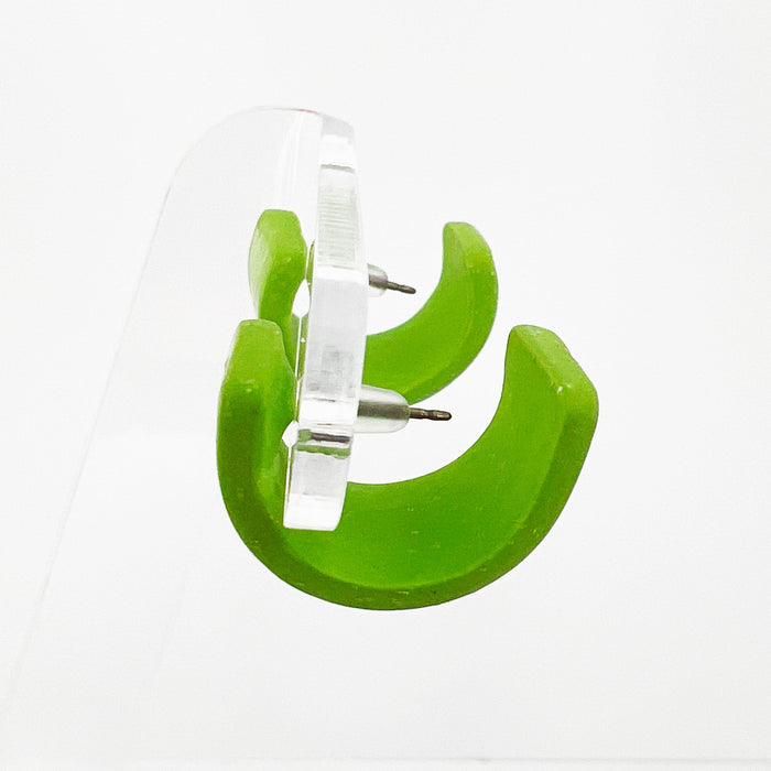 Rectangle Mini Hoops (Huggies)