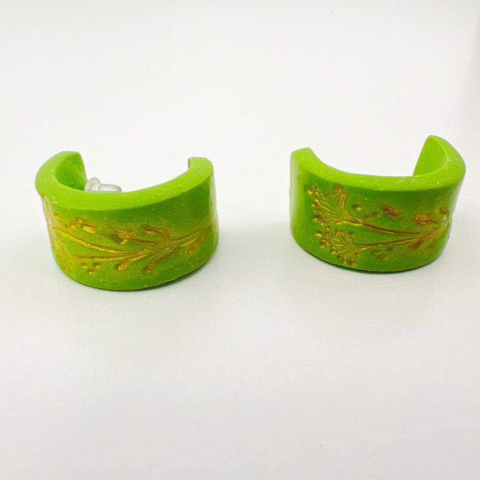 Rectangle Mini Hoops (Huggies)