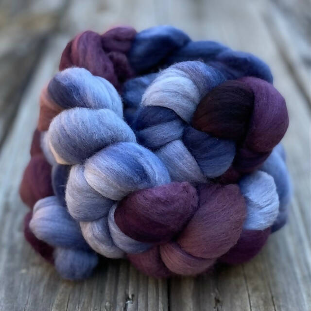 "Tranquil" hand dyed Merino wool