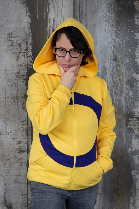 Intersex pride flag hoodie