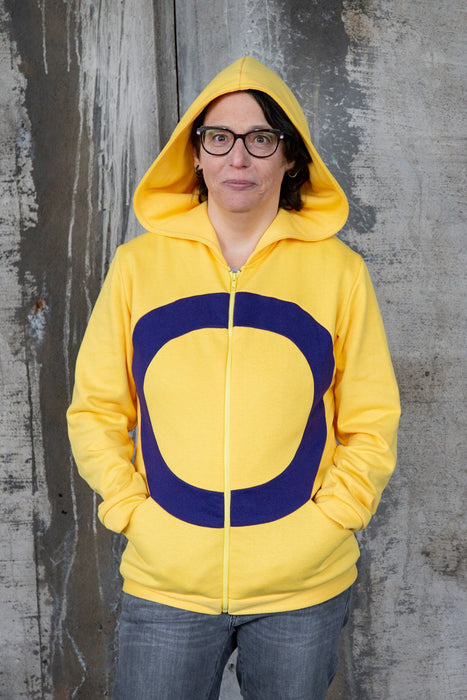 Intersex pride flag hoodie