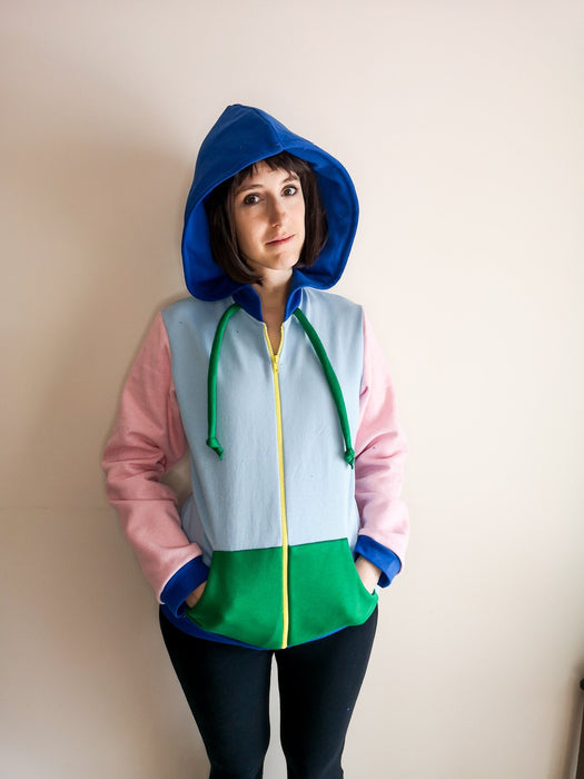 Fresh Sans inspired cosplay hoodie