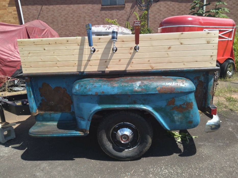 Hand Made 3 Tap Draft Beer Trailer