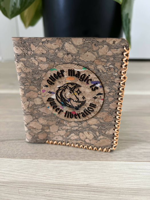 Maximalist Queer Cork Magic Wallets