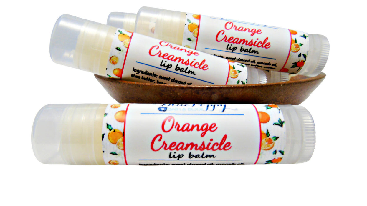 orange creamsicle lip balm chapstick