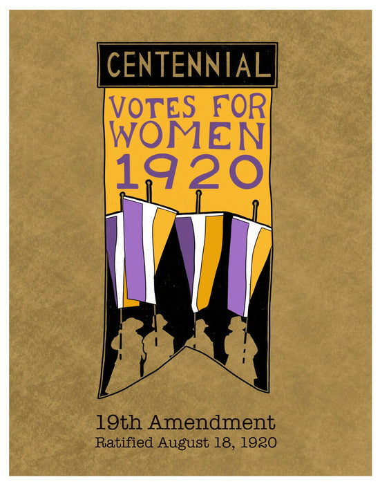 19th Amendment - Women's Right to Vote Print