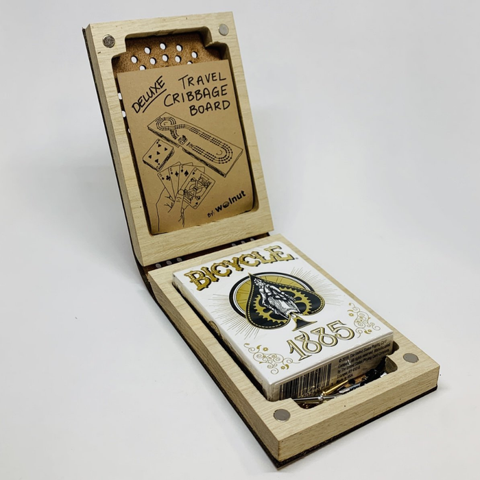 Deluxe Travel Cribbage Board