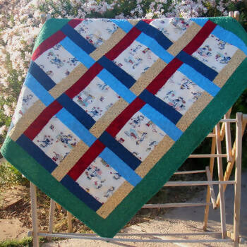 Sailor Boy Green Quilt